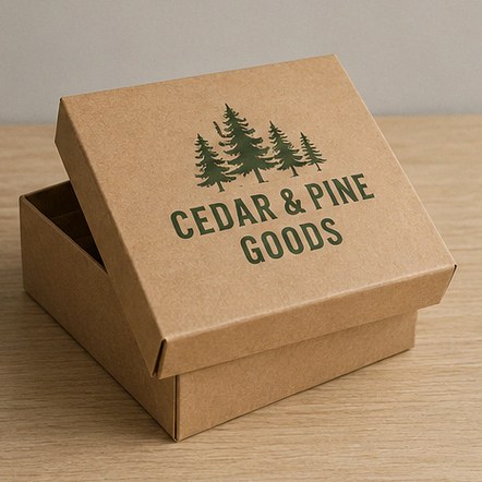 Collapsible Kraft Gift Box