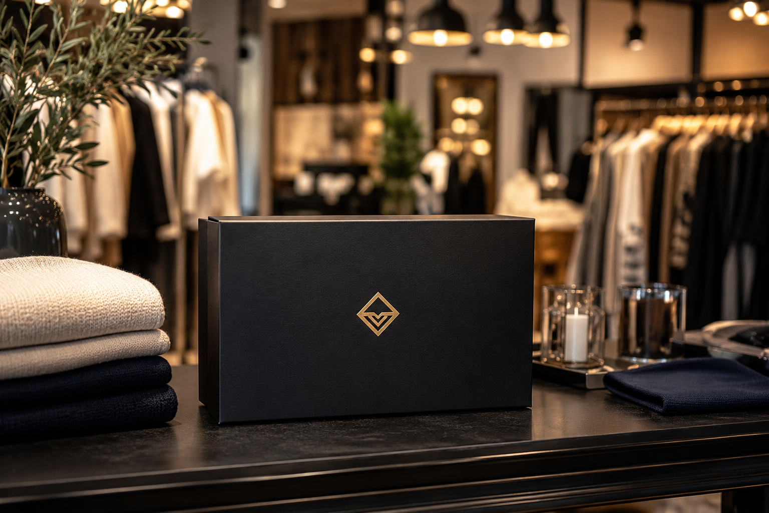 Custom gift boxes for luxury retail