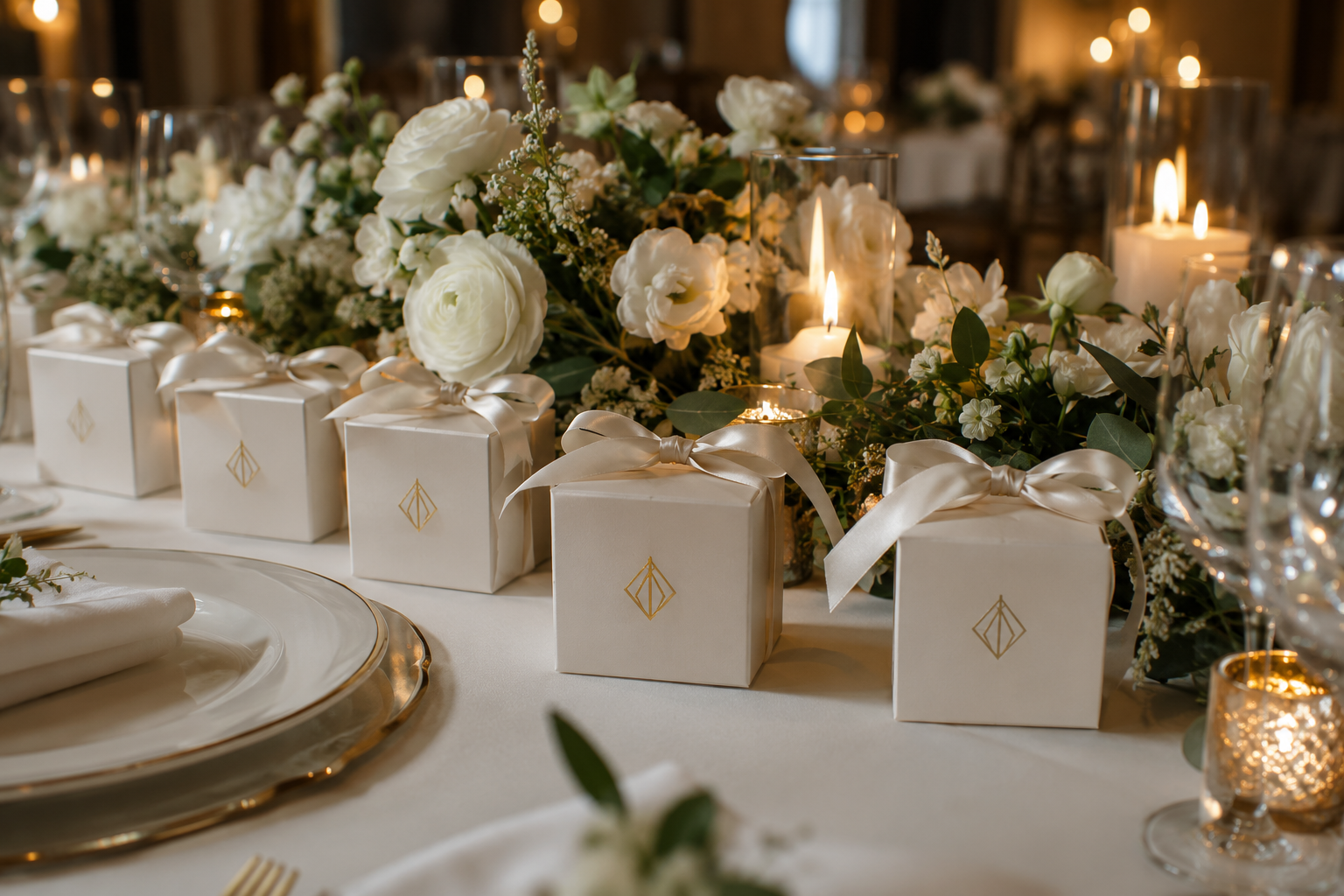 Custom gift boxes for weddings & events